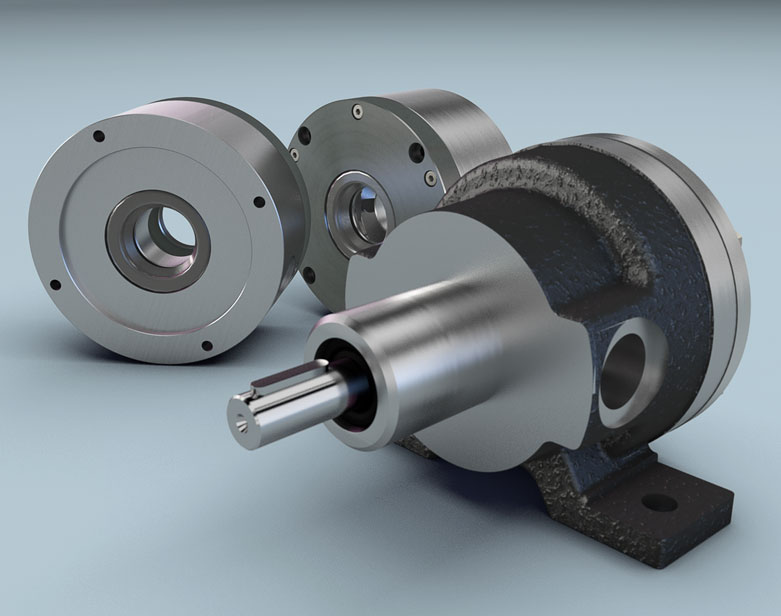 Federbelastete Drehschieberpumpen