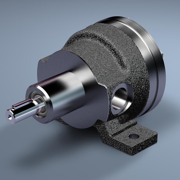 Pumpenabbildung zu Mechanisch angetriebene Pumpen mit Welle